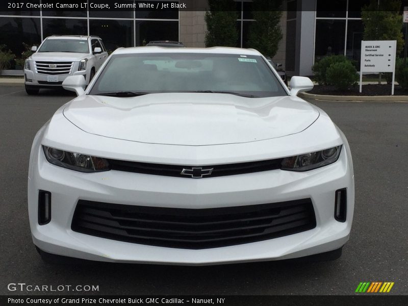 Summit White / Jet Black 2017 Chevrolet Camaro LT Coupe