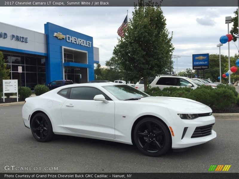 Summit White / Jet Black 2017 Chevrolet Camaro LT Coupe