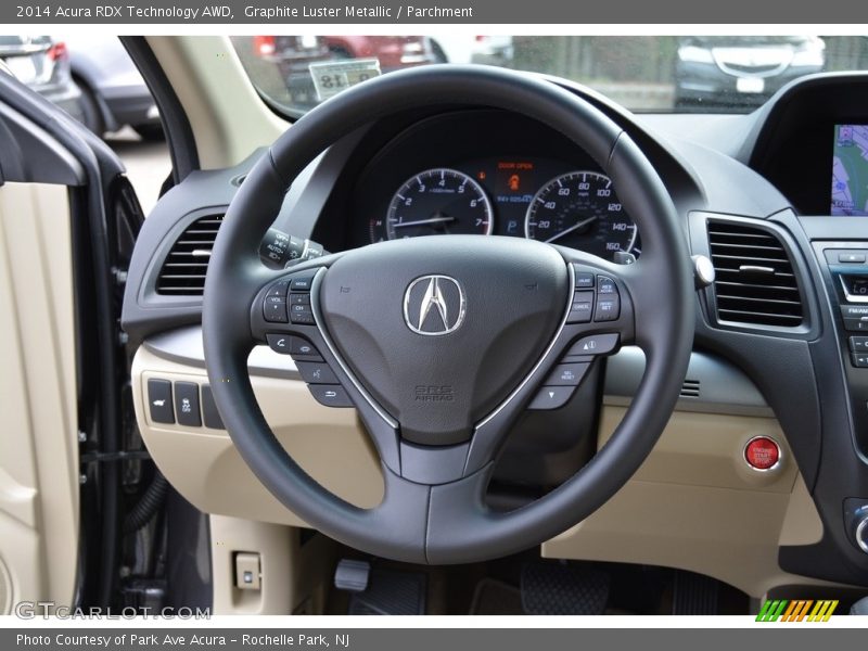 Graphite Luster Metallic / Parchment 2014 Acura RDX Technology AWD