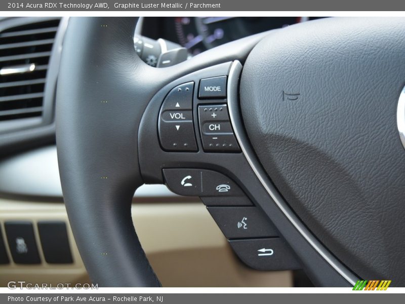Graphite Luster Metallic / Parchment 2014 Acura RDX Technology AWD