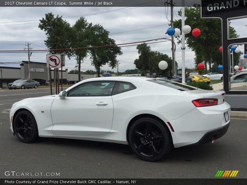 Summit White / Jet Black 2017 Chevrolet Camaro LT Coupe