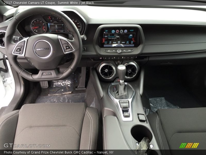 Summit White / Jet Black 2017 Chevrolet Camaro LT Coupe