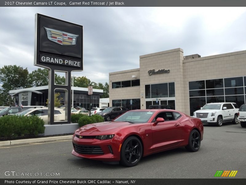 Garnet Red Tintcoat / Jet Black 2017 Chevrolet Camaro LT Coupe