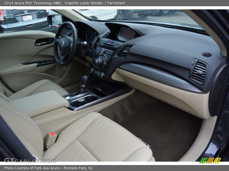 Graphite Luster Metallic / Parchment 2014 Acura RDX Technology AWD