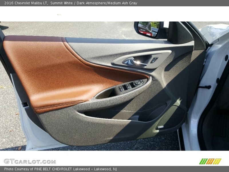 Summit White / Dark Atmosphere/Medium Ash Gray 2016 Chevrolet Malibu LT