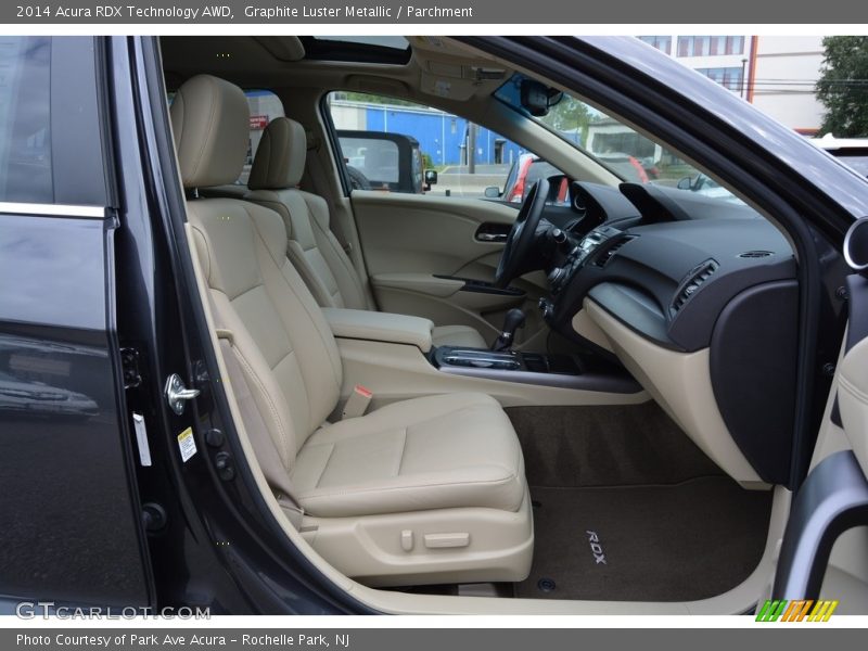 Graphite Luster Metallic / Parchment 2014 Acura RDX Technology AWD