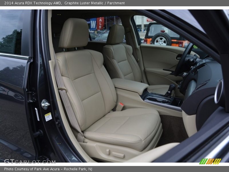 Graphite Luster Metallic / Parchment 2014 Acura RDX Technology AWD