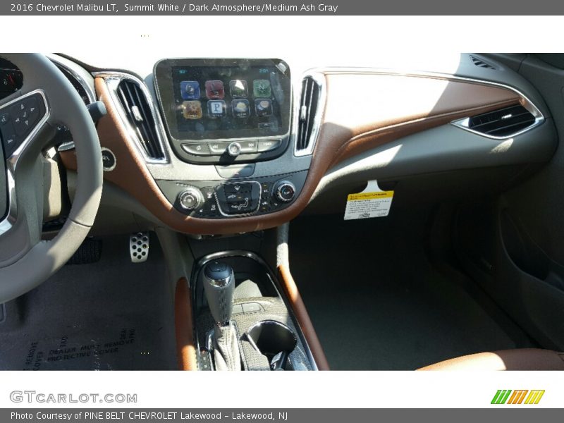 Summit White / Dark Atmosphere/Medium Ash Gray 2016 Chevrolet Malibu LT
