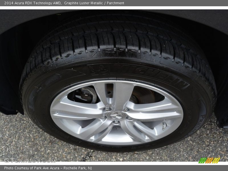 Graphite Luster Metallic / Parchment 2014 Acura RDX Technology AWD