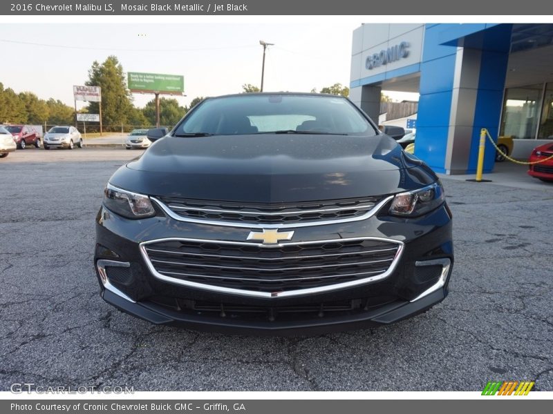 Mosaic Black Metallic / Jet Black 2016 Chevrolet Malibu LS