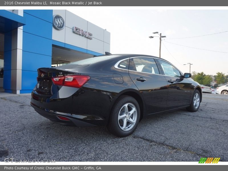 Mosaic Black Metallic / Jet Black 2016 Chevrolet Malibu LS