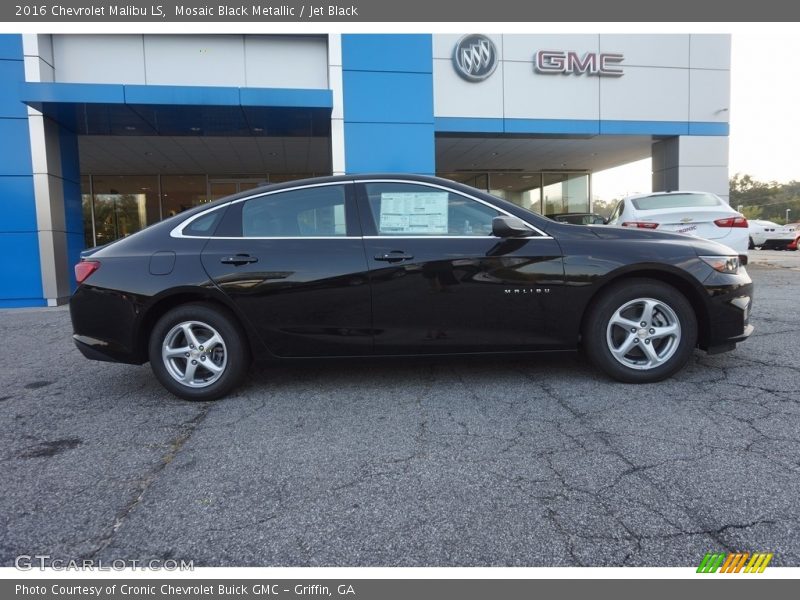 Mosaic Black Metallic / Jet Black 2016 Chevrolet Malibu LS