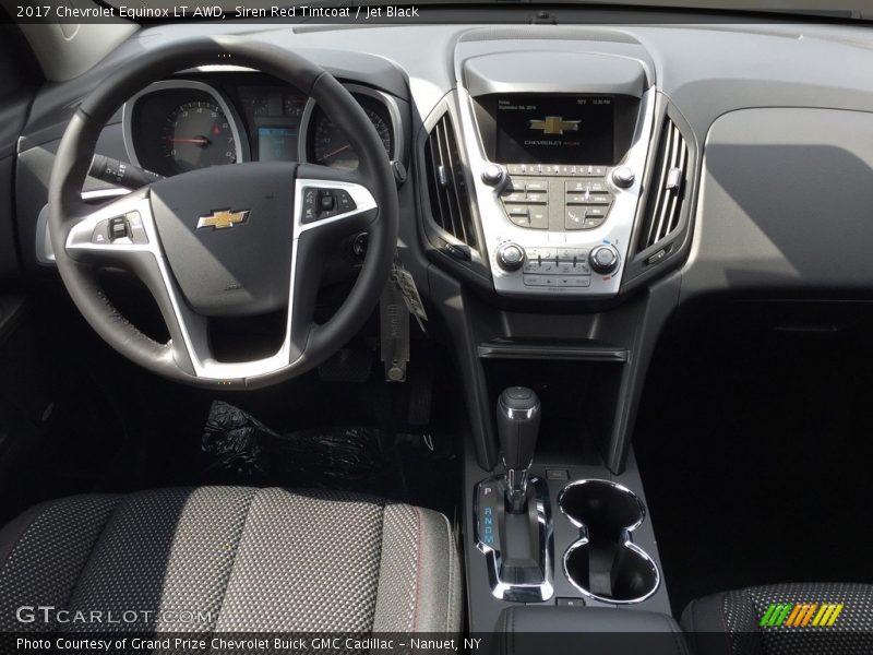 Siren Red Tintcoat / Jet Black 2017 Chevrolet Equinox LT AWD