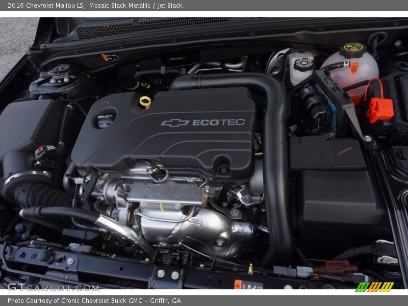Mosaic Black Metallic / Jet Black 2016 Chevrolet Malibu LS