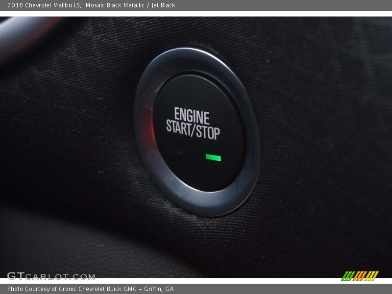 Mosaic Black Metallic / Jet Black 2016 Chevrolet Malibu LS