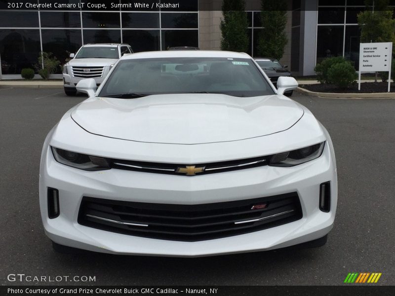 Summit White / Kalahari 2017 Chevrolet Camaro LT Coupe