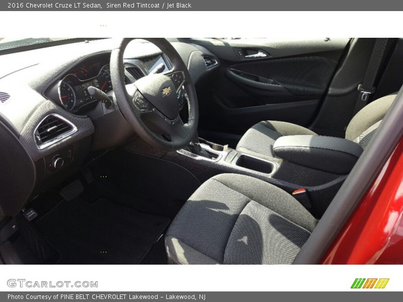 Siren Red Tintcoat / Jet Black 2016 Chevrolet Cruze LT Sedan