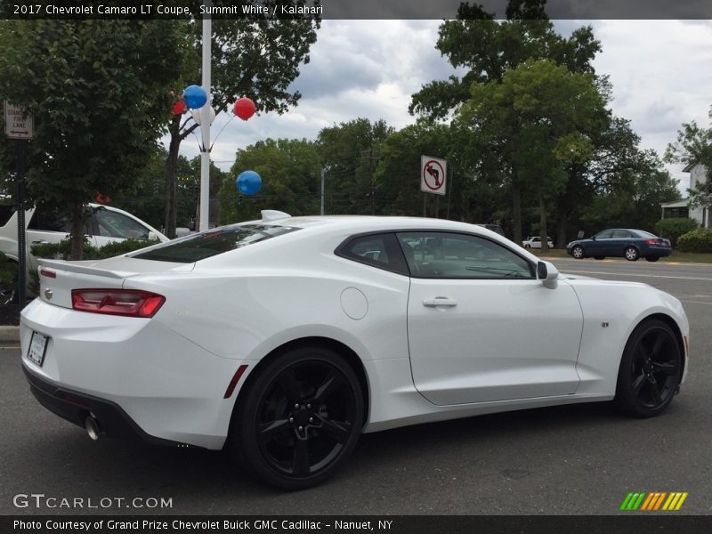 Summit White / Kalahari 2017 Chevrolet Camaro LT Coupe