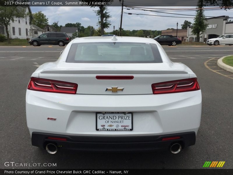 Summit White / Kalahari 2017 Chevrolet Camaro LT Coupe