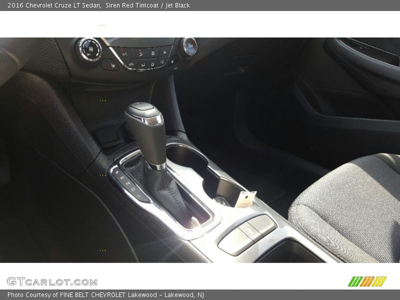Siren Red Tintcoat / Jet Black 2016 Chevrolet Cruze LT Sedan