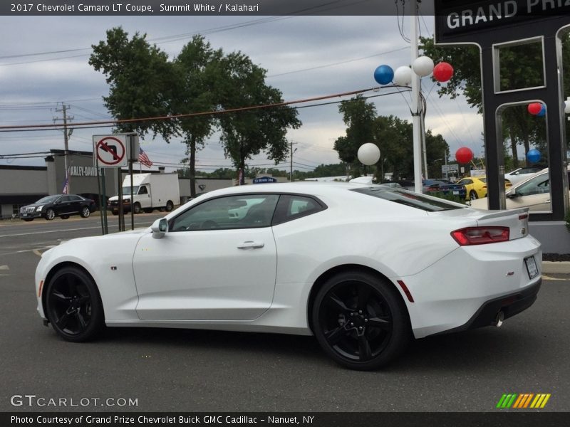 Summit White / Kalahari 2017 Chevrolet Camaro LT Coupe