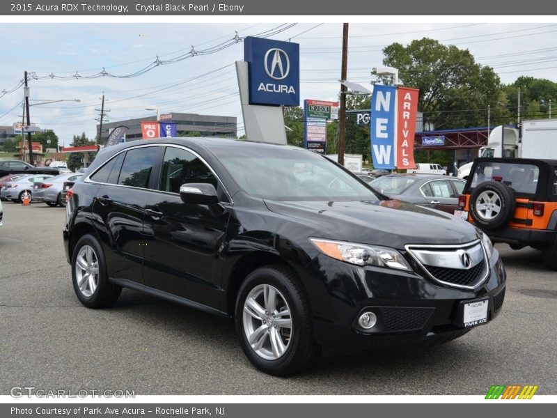 Crystal Black Pearl / Ebony 2015 Acura RDX Technology