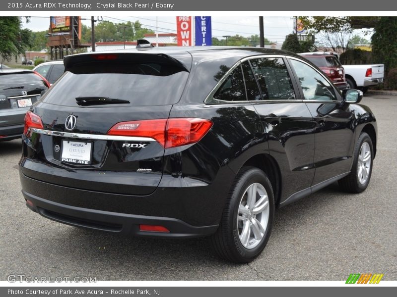 Crystal Black Pearl / Ebony 2015 Acura RDX Technology