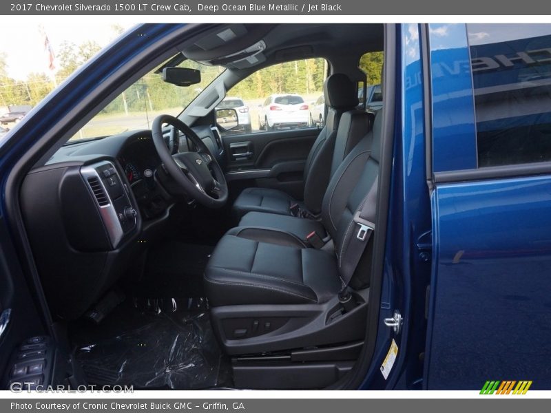 Front Seat of 2017 Silverado 1500 LT Crew Cab