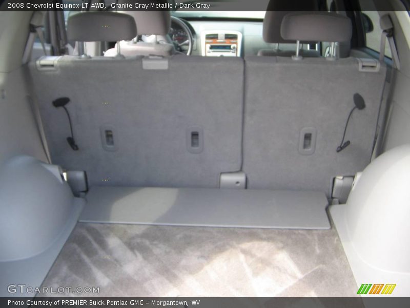 Granite Gray Metallic / Dark Gray 2008 Chevrolet Equinox LT AWD