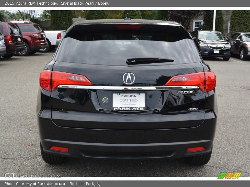 Crystal Black Pearl / Ebony 2015 Acura RDX Technology