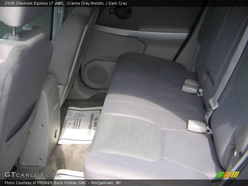 Granite Gray Metallic / Dark Gray 2008 Chevrolet Equinox LT AWD