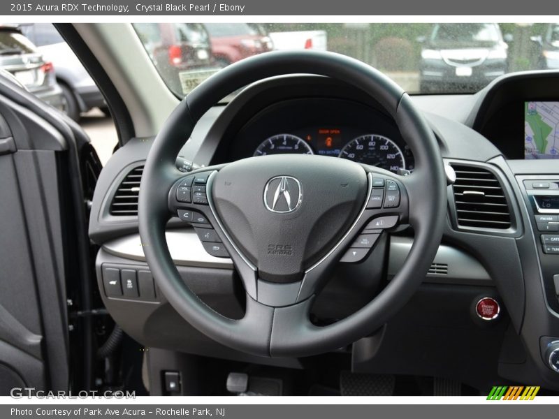 Crystal Black Pearl / Ebony 2015 Acura RDX Technology