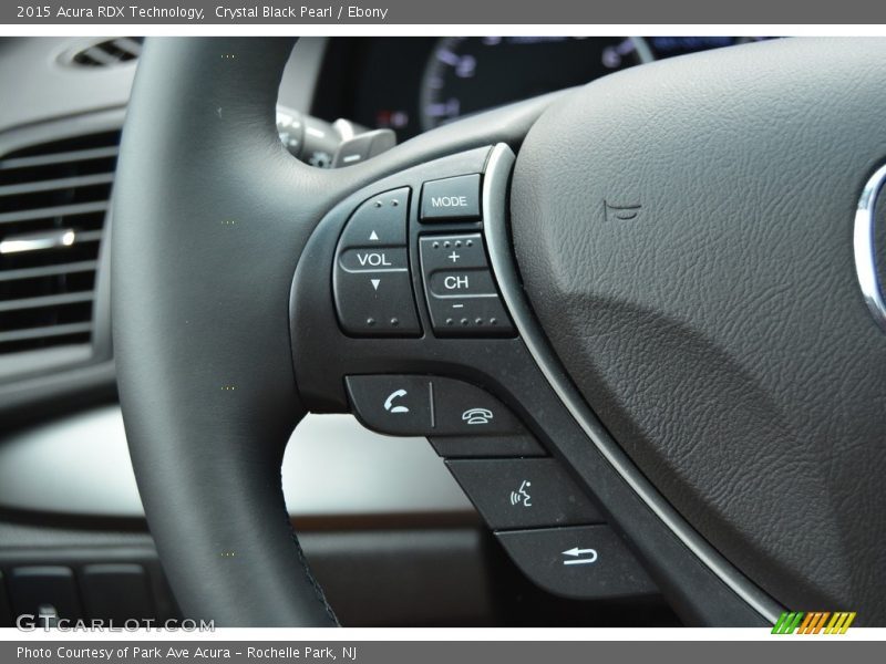 Crystal Black Pearl / Ebony 2015 Acura RDX Technology