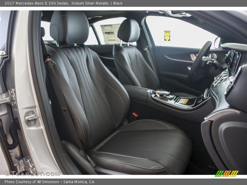 Iridium Silver Metallic / Black 2017 Mercedes-Benz E 300 Sedan