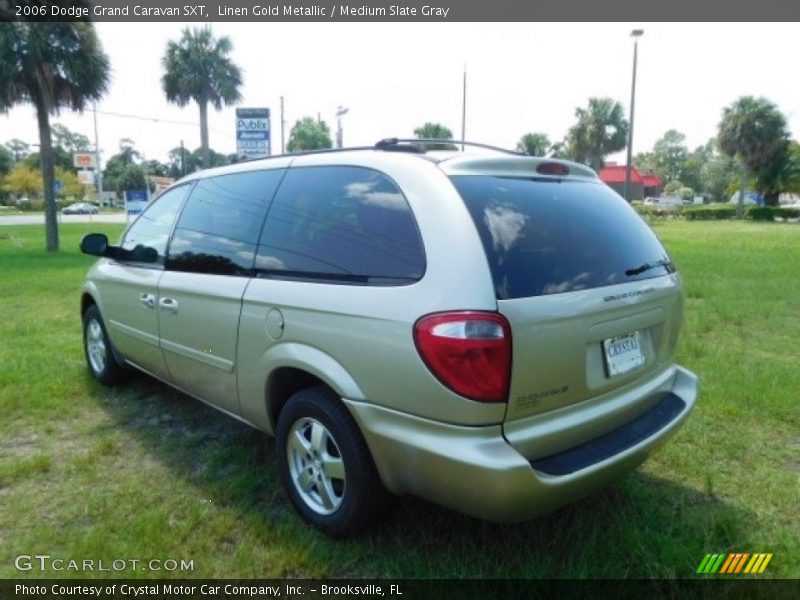 Linen Gold Metallic / Medium Slate Gray 2006 Dodge Grand Caravan SXT