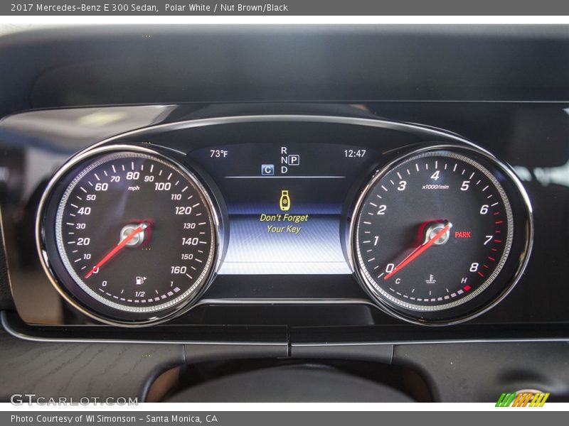 Polar White / Nut Brown/Black 2017 Mercedes-Benz E 300 Sedan