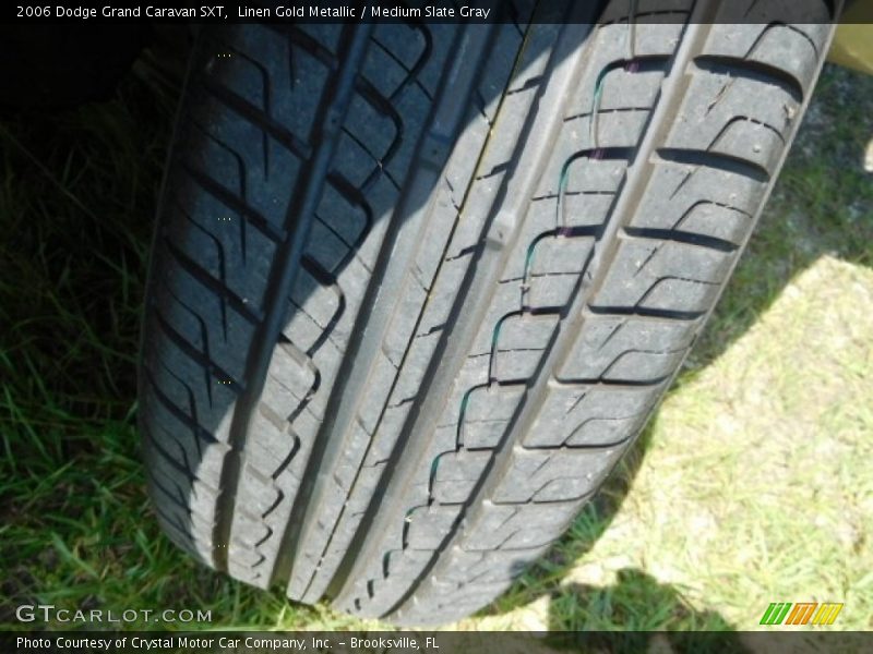 Linen Gold Metallic / Medium Slate Gray 2006 Dodge Grand Caravan SXT