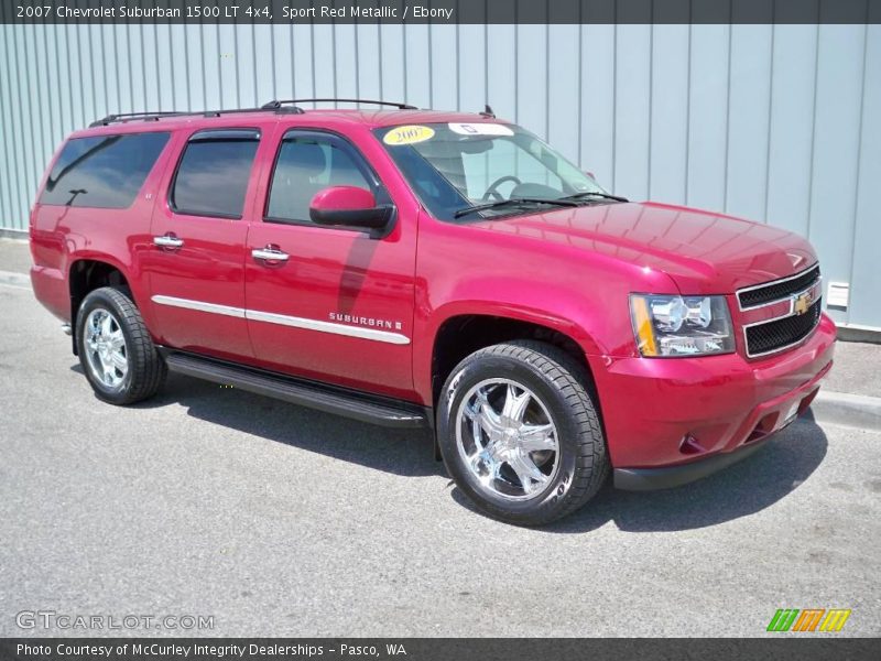 Sport Red Metallic / Ebony 2007 Chevrolet Suburban 1500 LT 4x4