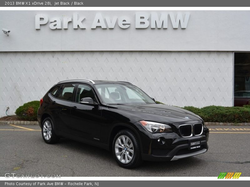 Jet Black / Black 2013 BMW X1 xDrive 28i