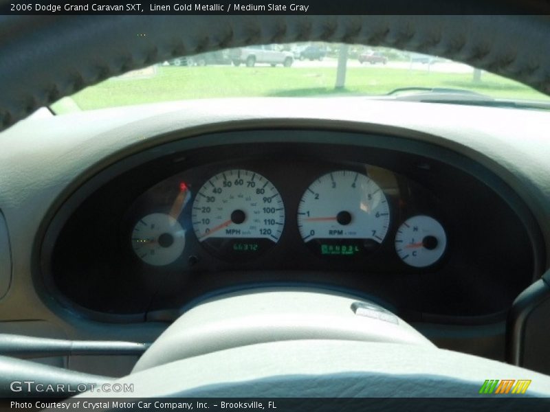 Linen Gold Metallic / Medium Slate Gray 2006 Dodge Grand Caravan SXT