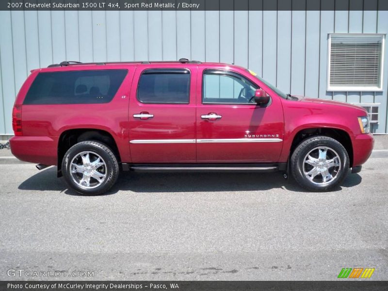 Sport Red Metallic / Ebony 2007 Chevrolet Suburban 1500 LT 4x4