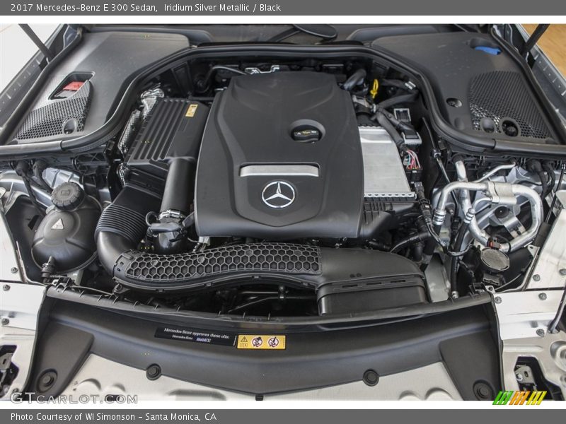 Iridium Silver Metallic / Black 2017 Mercedes-Benz E 300 Sedan