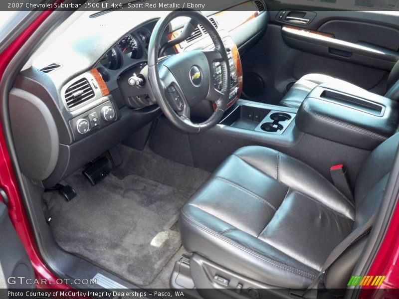 Sport Red Metallic / Ebony 2007 Chevrolet Suburban 1500 LT 4x4