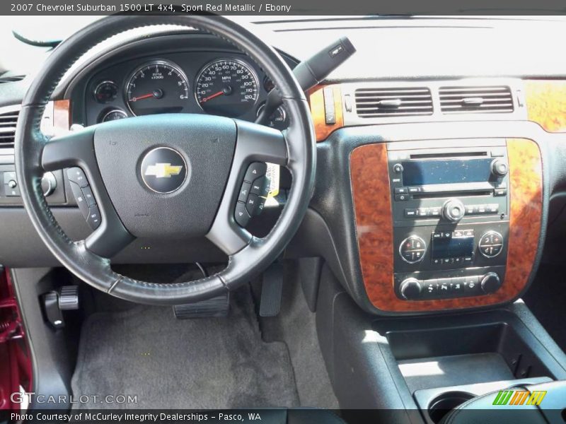 Sport Red Metallic / Ebony 2007 Chevrolet Suburban 1500 LT 4x4