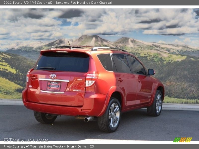 Barcelona Red Metallic / Dark Charcoal 2011 Toyota RAV4 V6 Sport 4WD