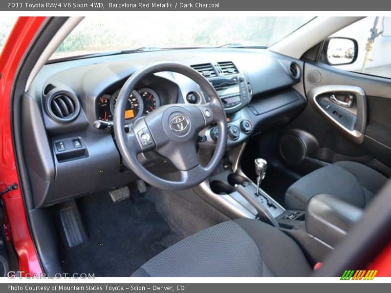 Barcelona Red Metallic / Dark Charcoal 2011 Toyota RAV4 V6 Sport 4WD