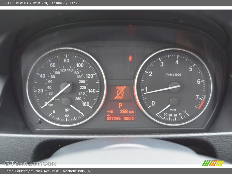 Jet Black / Black 2013 BMW X1 xDrive 28i
