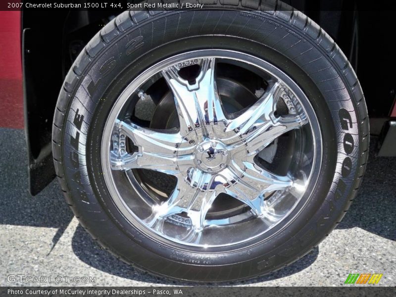 Sport Red Metallic / Ebony 2007 Chevrolet Suburban 1500 LT 4x4