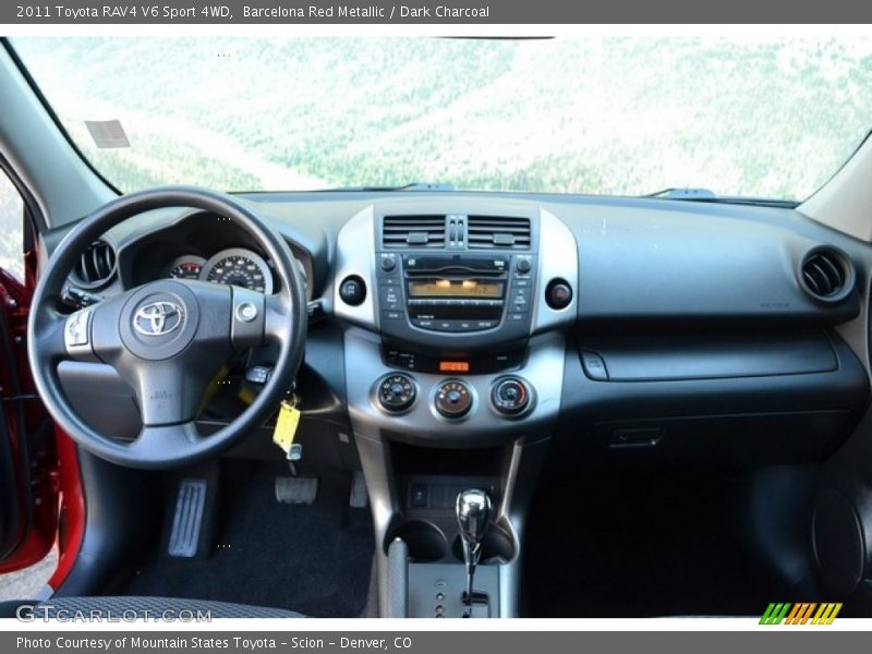 Barcelona Red Metallic / Dark Charcoal 2011 Toyota RAV4 V6 Sport 4WD