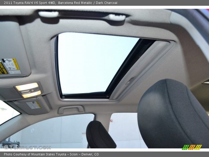 Barcelona Red Metallic / Dark Charcoal 2011 Toyota RAV4 V6 Sport 4WD